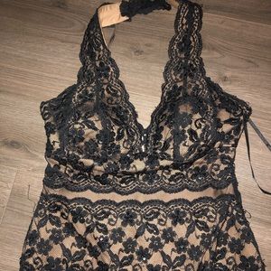 Gold and Black Prom Mermaid Dress